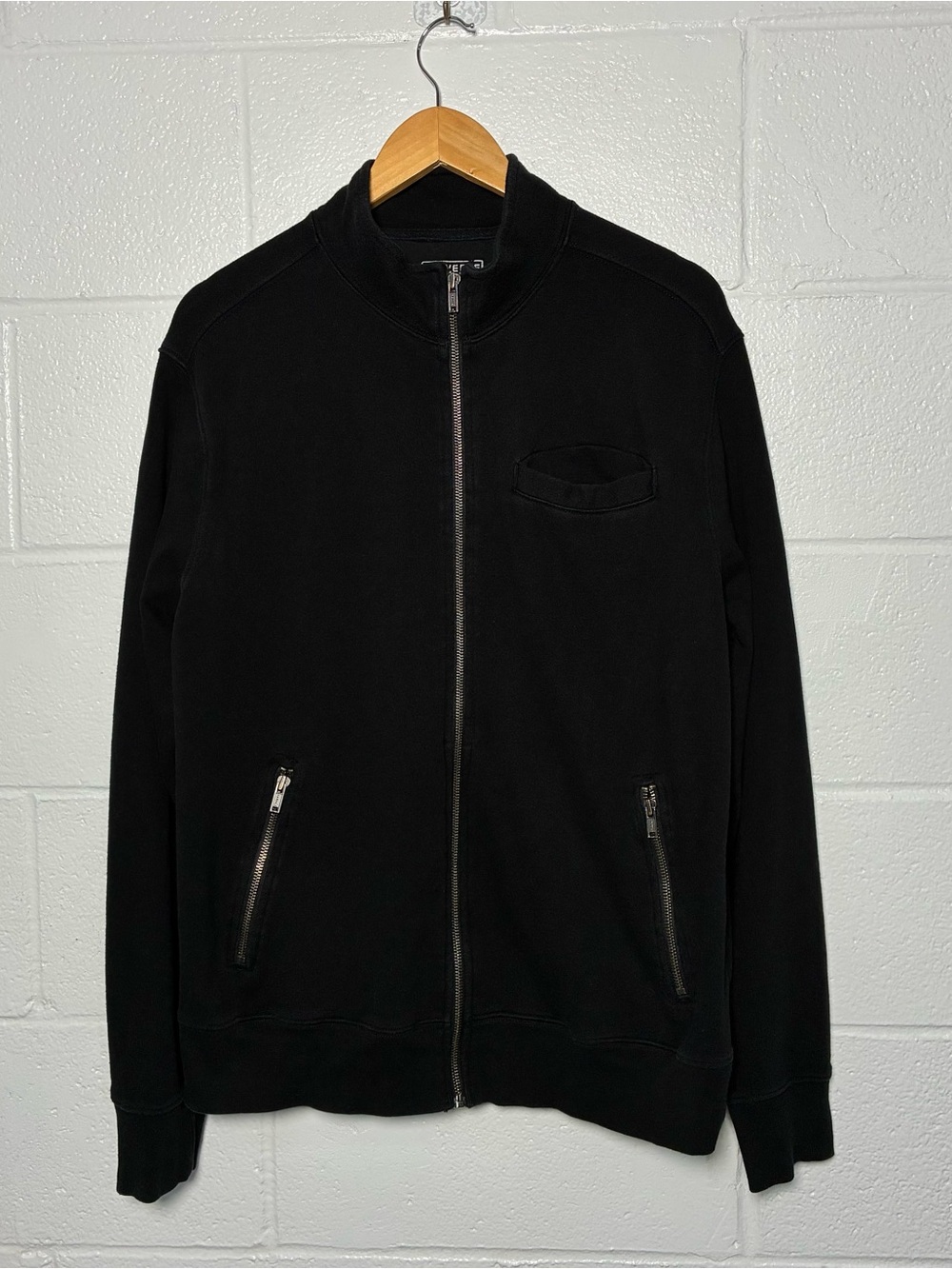 Converse cotton blend full zip jacket
